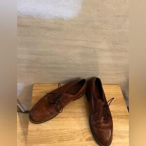 H.S. Trask Leather Oxford (derby) style shoes.